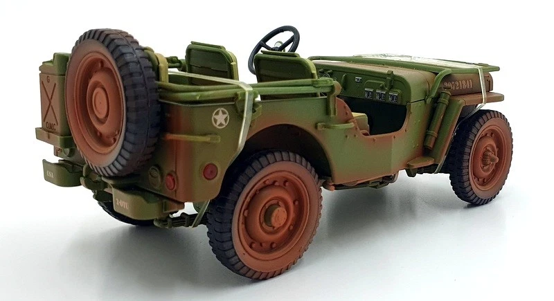 Triple9 1/18 Scale T9-1800142B - 1941 Jeep Willy's "Military Police" - Dirty - Image 2 of 4