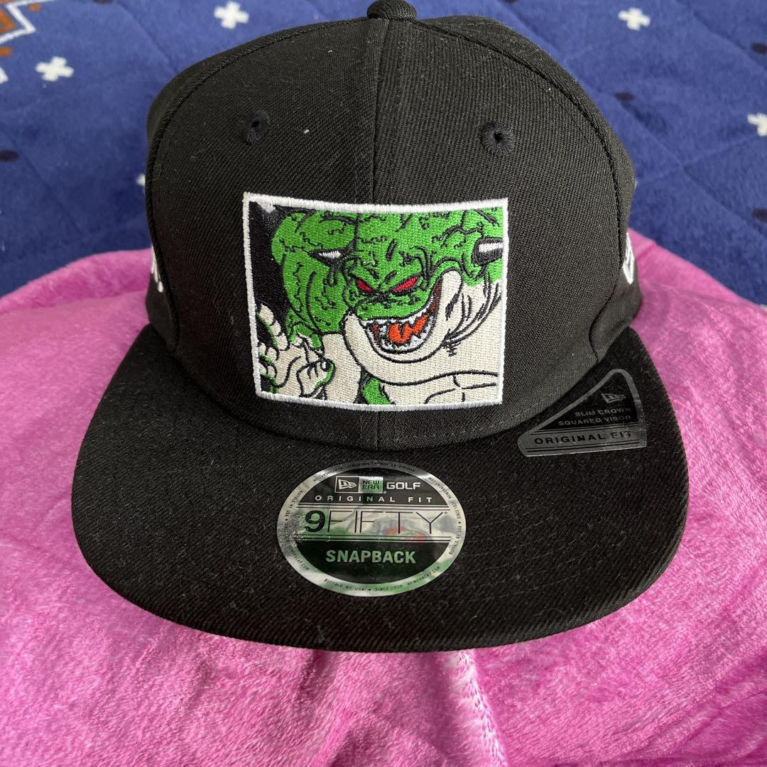 New Era Dragon Ball Z Golf Snapback Cap Black Embroidered Rare
