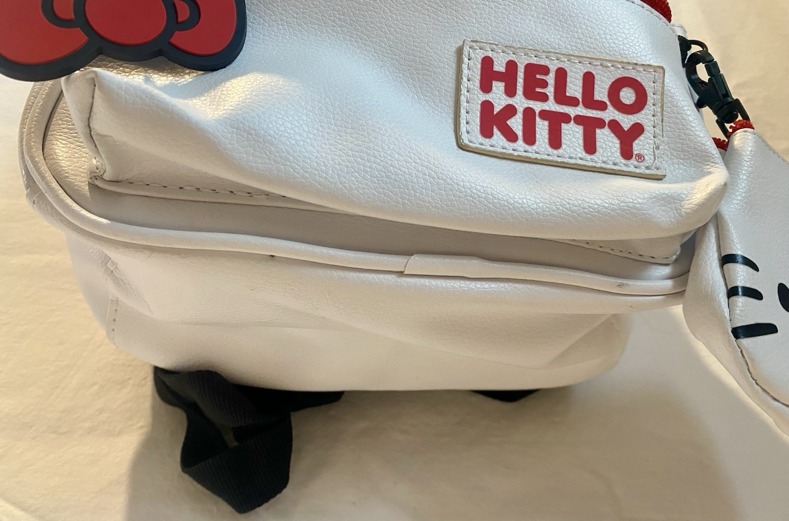 Hello Kitty Face Mini Backpack - With Matching Co… - image 8