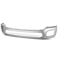 Fit 11-16 F250 F350 Super Duty Front Bumper Face Bar Wo Bumper End Caps Chrome Fit 11-16 F250 F350 Super Duty Front Bumper Face Bar Wo Bumper End Caps Chrome