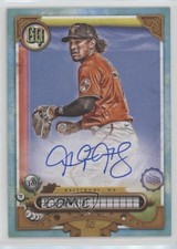 2022 Topps Gypsy Queen Blue 21/99 Jahmai Jones #GQA-JJ Auto he0
