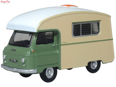 Oxford Diecast Morris J2 Paralanian 1963 Sage Green/Pale Ivory 1/76 OO