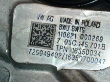 05C145701B 5658150 turbolader at SKODA SCALA NW1 1.0 TSI 2019