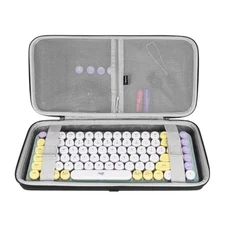 Geekria 75% Keyboard Case Hard Shell Travel Carry Bag for 84-Key Gaming