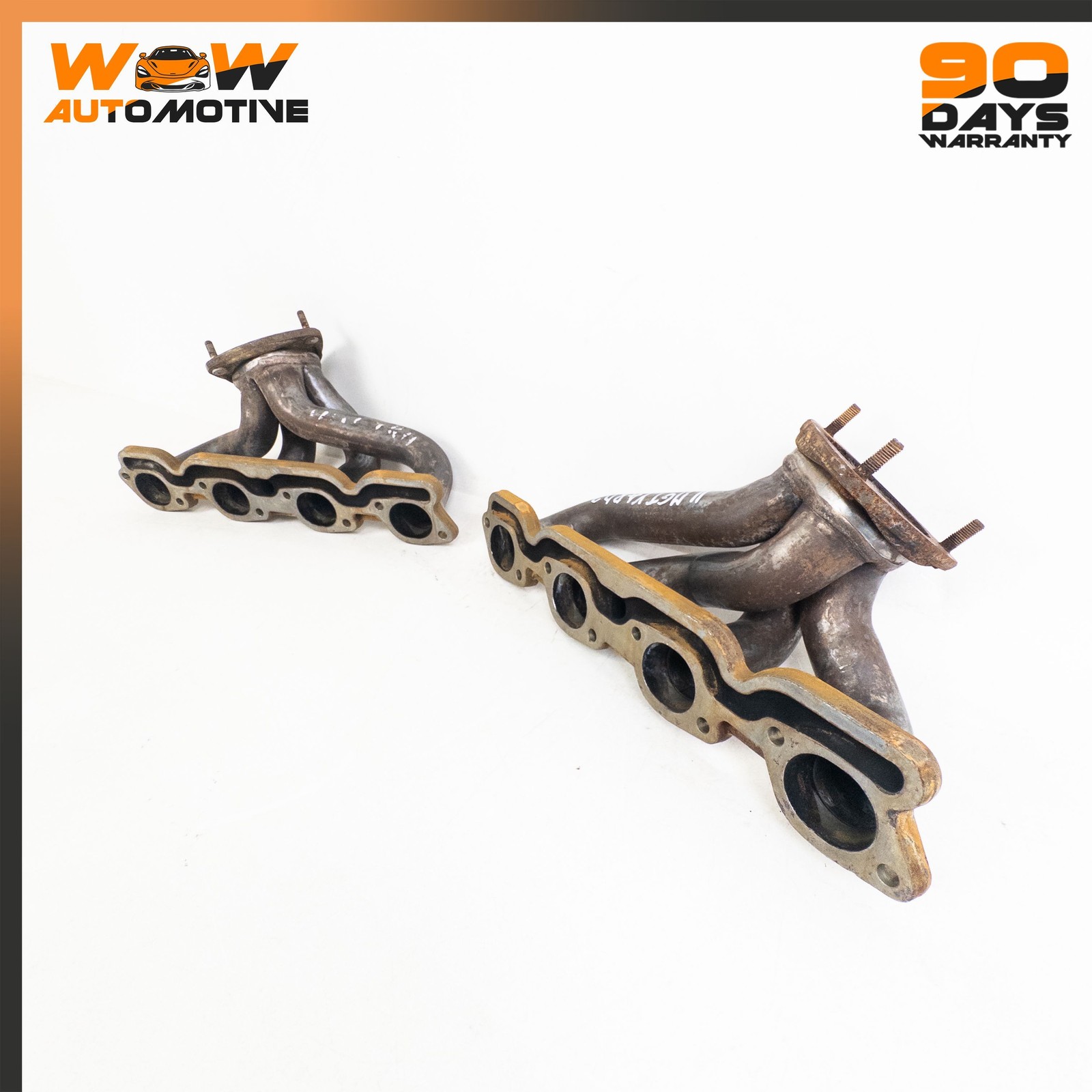 05-19 MASERATI GRANTURISMO 4.2L LEFT RIGHT EXHAUST MANIFOLD ASSEMBLY SET OEM
