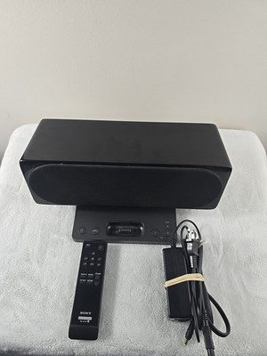 Sony SRS-GU10iP iPhone Audio Speaker System Docking Station With Charger