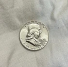 1957 Franklin Half Dollar Silver Choice BU