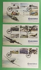 DR WHO 2012 NEW ZEALAND 3 FDC AIR FORCE RNZAF ANIV BLOCK R80935