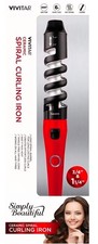 Vivitar Ceramic Spiral Curling Iron '' 1 '' Simply Beautiful