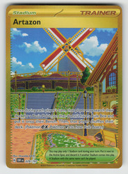 Artazon 229/197 Obsidian Flames Hyper Rare Gold Full Art Trainer