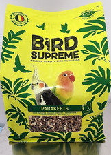 Bird Supreme Parakeet Food - Premium Belgian Seed Mix 4kg 8.8lbs