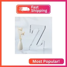 WOODOUNAI 4 Inch Designable Acrylic Letters Unfinished Acrylic Letters for Wall