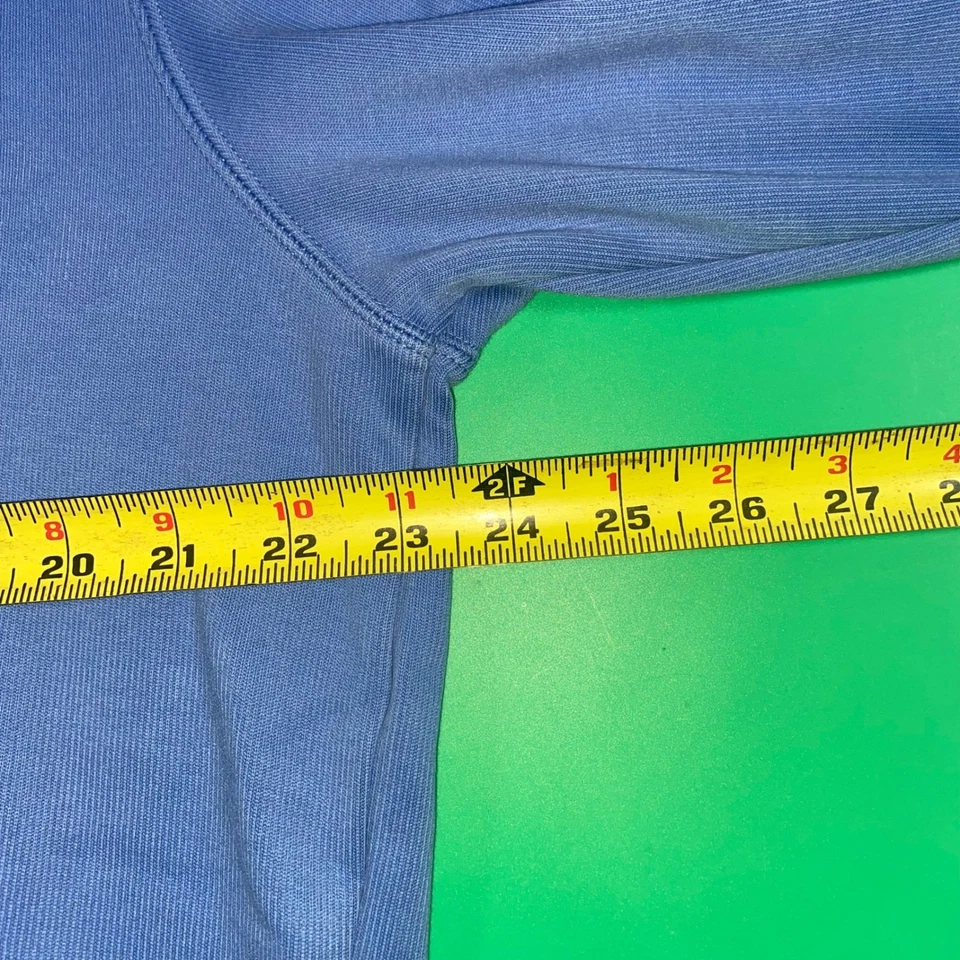 Pullover Fairway & Greene Para Hombres Cremallera Cuarto Azul Golf Pima Mezcla Algodón Grande Foto 3 de 4