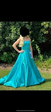 Sherri hill Formal Gown (size 2) Teal