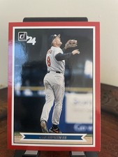 24 Donruss Cal Ripken Jr Red Border Action All-Stars Orioles FYI *White Corner*