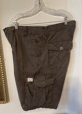 Vintage Levi's Cargo Brown Shorts Levi Strauss Hip Hop Grunge Sz 36