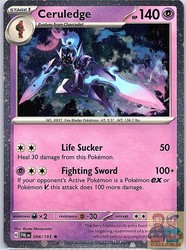 Ceruledge 098/193 Paldea Evolved Cosmos Holo Promo