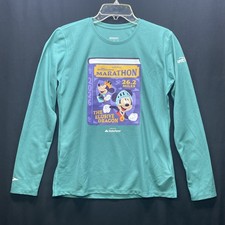 NEW 2026 runDisney Brooks Womens M Top 26.2 mi Marathon Elusive Dragon Mickey