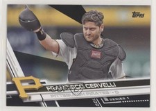 2017 Topps Black 48/66 Francisco Cervelli #198 g4i