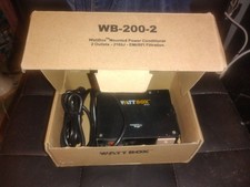 Watt Box WB-200-2 Mounted Power Conditioner 2 Outlets 120V