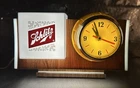 Vintage 1960s Schlitz Beer Lighted Motion Cash Register Clock Sign