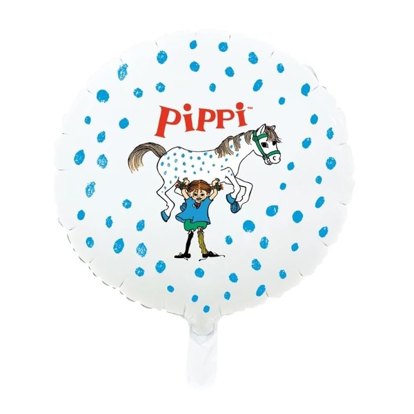 Folienballon Pippi Langstrumpf Helium Ballon Deko Kindergeburtstag Party - 43Cm-image