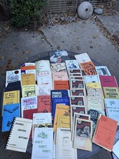 Huge Lot of Vintage Magic Inc. Catalogs  Trick Talk Magician Booklets