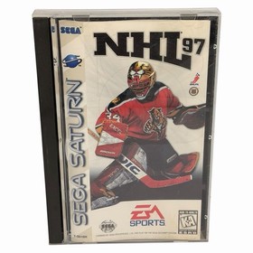 NHL 97 (Sega Saturn, 1996) Authentic CIB Complete w/ Manual Tested