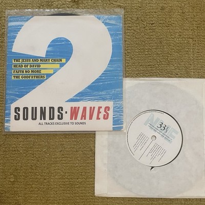 nme readers poll winners 84 Sounds Waves Vol 2 vinyl records 2 X 7  VG+