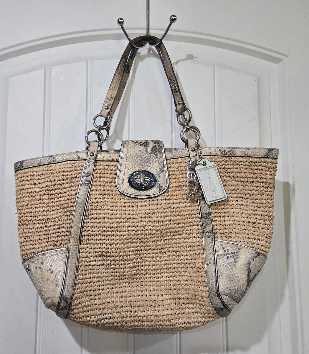 Coach Hampton Turn Lock Tote Bags & Handbags for Women for sale | eBay