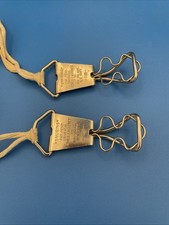 Pair of Vintage Snugins Universal Cover Fasteners 1930s Keep Baby Blanket Secure