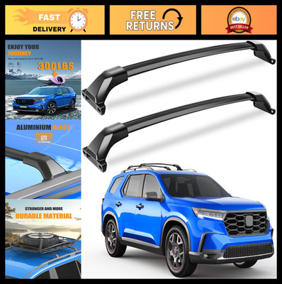 300lbs Roof Rack Cross Bars for Honda Pilot 2023-2026, Aluminum Cargo Carrier, L