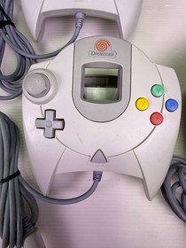 SEGA Dreamcast Console Bundle Tested 3 OEM Controllers + MadCatz + 2 Games