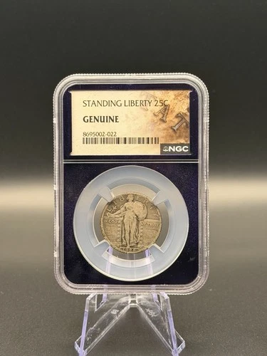 New ListingPURPLE CORE 1928 Standing Liberty Quarter 25C Silver NGC Genuine