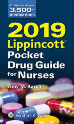 2019 Lippincott Pocket Drug Guide for Nurses - Paperback - ACCEPTABLE