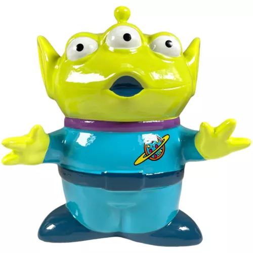Disney PIXAR Toy Story Little Green Alien Pizza Planet Piggy Bank Gumball FAB NY