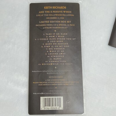 Keith Richards And The X-Pensive Winos Box Set Hollywood Palladium