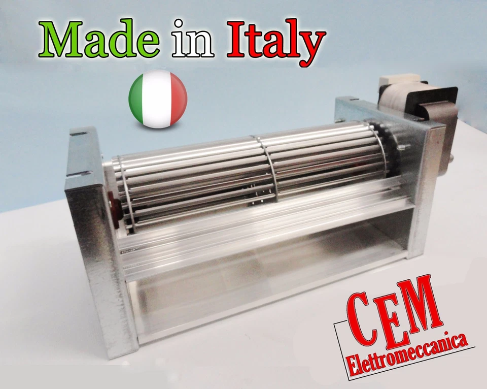 Ventilatore Tangenziale per stufa ARCE ø 80 mm lato DX 180 mm 148002 Fergas