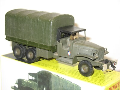 Dinky Toys 1/43 Camion Militaire GMC Bâché N°809 – Rare Avec Boîte !