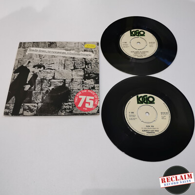 alberto y lost trios paranoias heads down no nonsense mindless boogie 7'' record