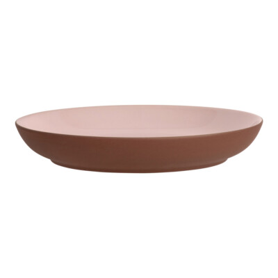 Maxwell & Williams LM0015 Teller 19 x 3 cm SIENNA tief, Pink, Keramik