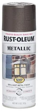 Rust-Oleum Stops Rust Dark Bronze Metallic Spray Paint 11 oz