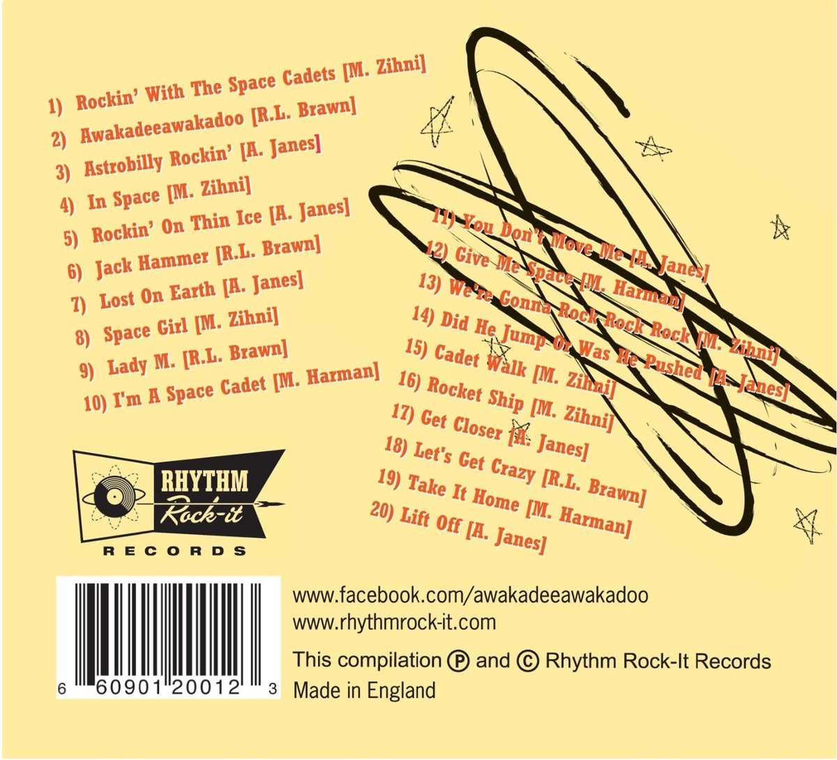 洋楽 SPACE CADETS CD - Space Cadets - Rockin' With The Space Cadets | eBay