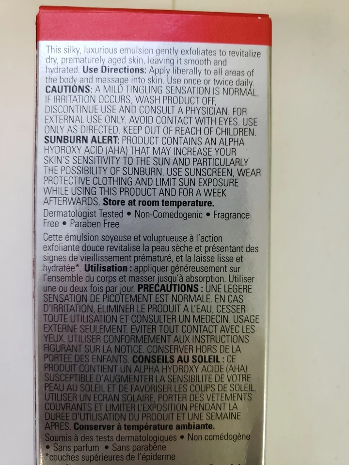 Loción corporal revitalizante Elizabeth Arden Pro con complejo LCA 4 OZ NUEVA EN CAJA Foto 3 de 4