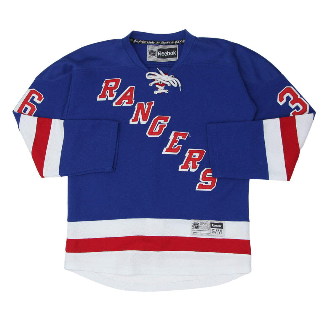 Vintage Reebok New York Rangers Zucccarello 36 Hockey Jersey