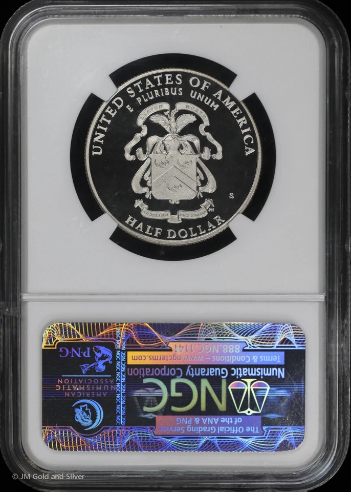 2013 S Proof Arnold & Bradley Half Dollar NGC PF 69 Ultra Cameo | Early Releases - Image 2 of 4