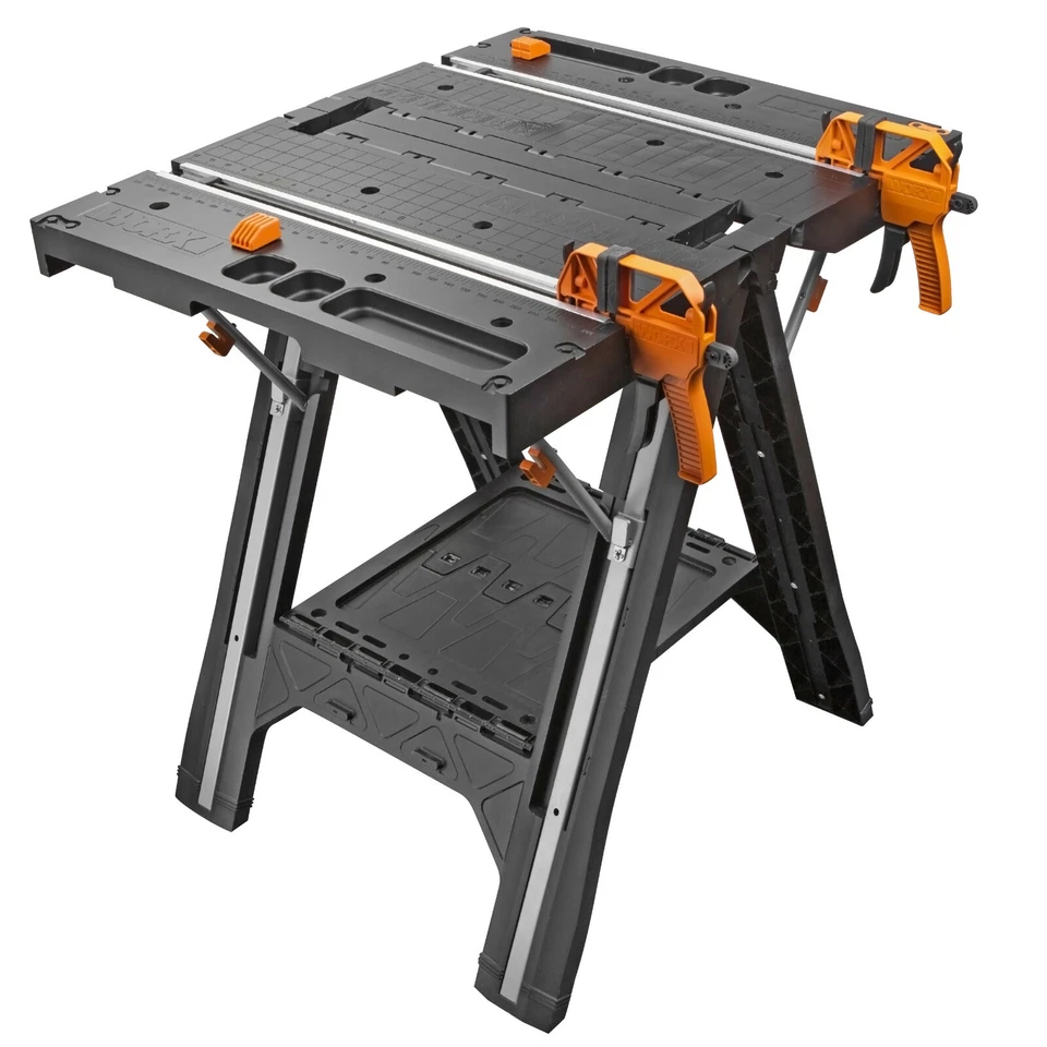 Werktisch Spanntisch Arbeitstisch Werkbank Sägebock klappbar PEGASUS WX051 - Bild 3 von 4