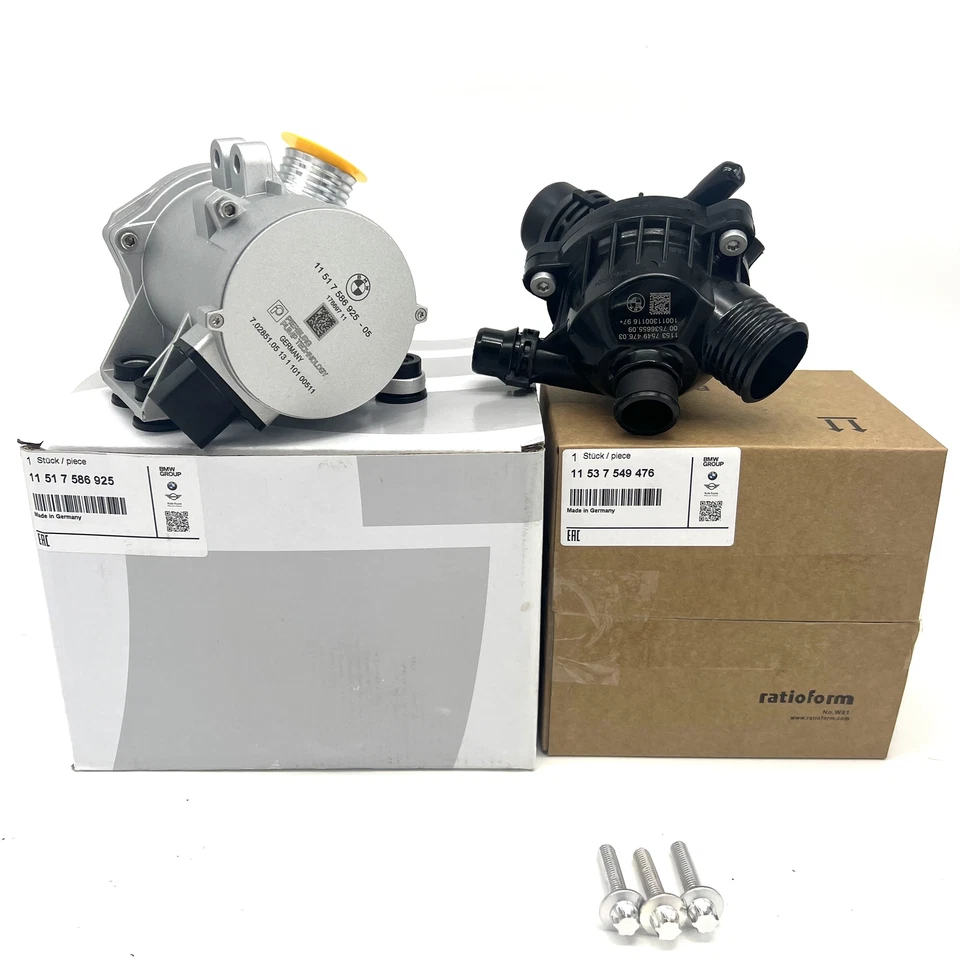 OEM Gates Electric Water Pump With Thermostat Fit For BMW X3 Z4 328i 128i 528i - Image 2 of 4