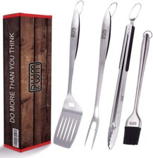 BBQ Grill Tool Set Heavy Duty Integrated Stainless Steel Grill Utensil Set Gifts