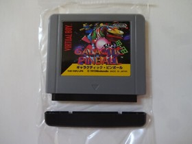 GALACTIC PINBALL Nintendo Virtual Boy VUE-P-VGPJ 1995 w/Box Manual NTSC-J Japan